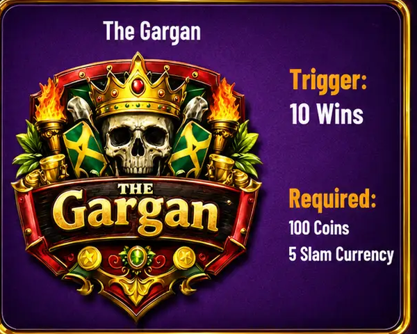 The Gargan badge artwork from Domino Gwaan Bad