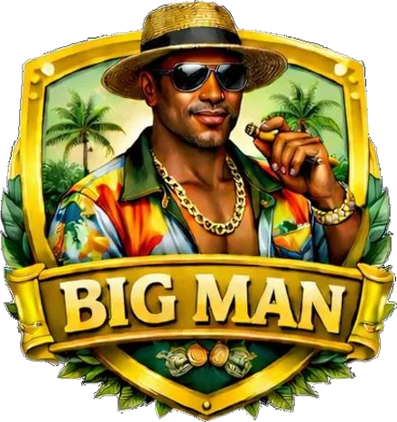 Big Man Jamaican dominoes multiplayer badge from Domino Gwaan Bad
