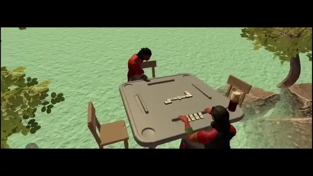 Kick Foot and Dead animation from the Domino Gwaan Bad domino slam game